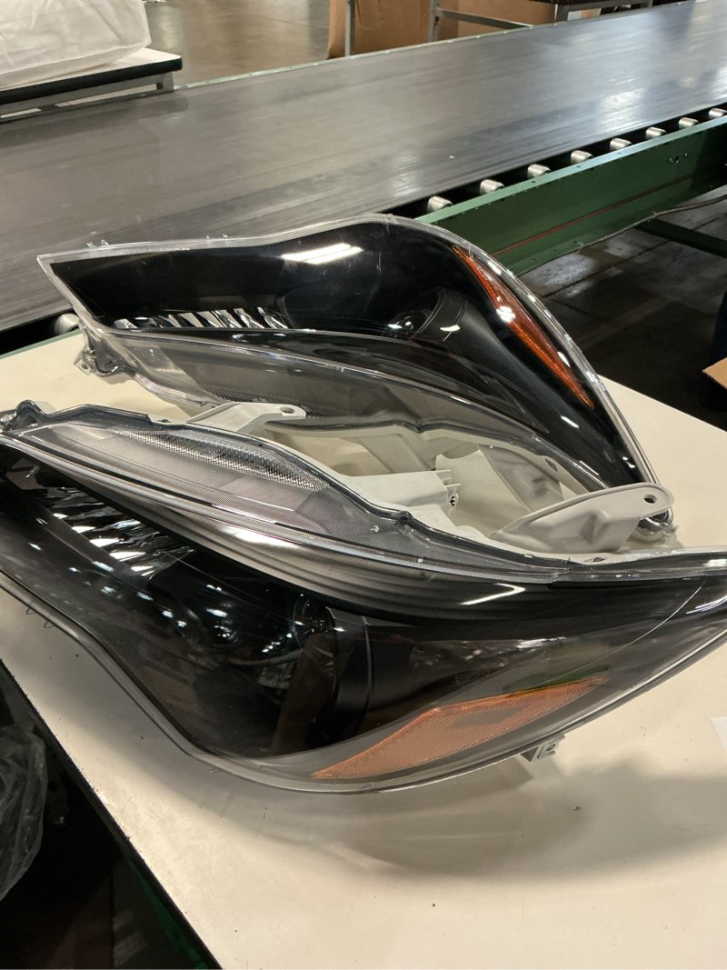 Condition photo showing Good Condition for spec-d tuning chrome projector headlights left + right pair headlamps assembly