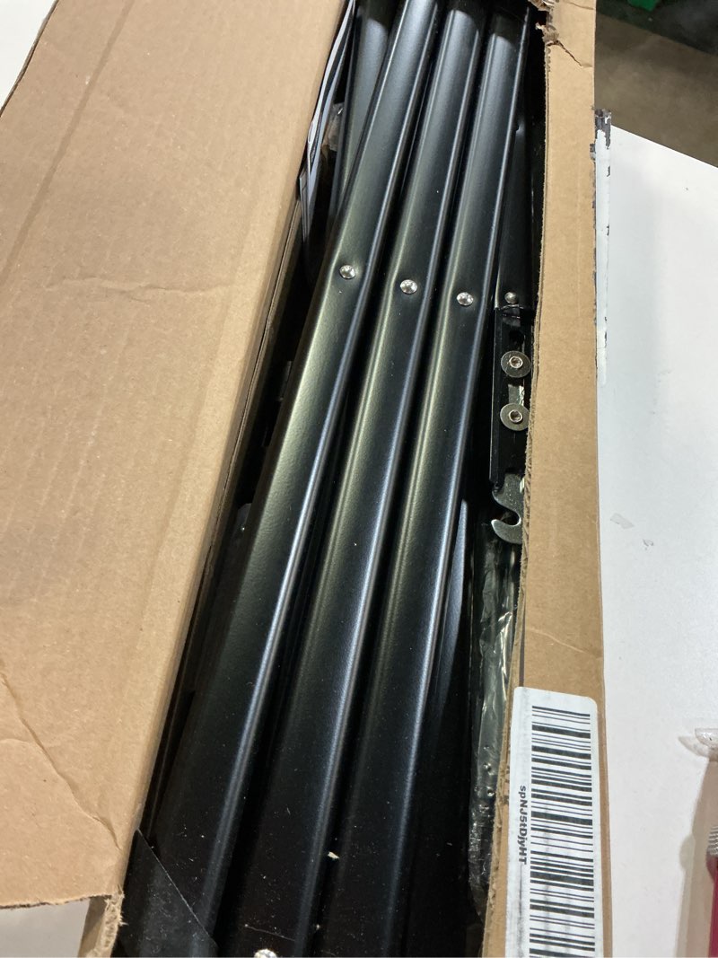 Condition photo showing Good Condition for Clothes Drying Rack Household Indoor, Foldable Drying Rack Clothing for Laundry - 40" x 28.8" x 14.2", Space Saving Indoor&Outdoor, Black-1pack Black 1