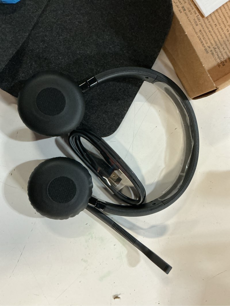 Condition photo showing Good Condition for jabra evolve 65 se link380a ms stereo- bluetooth headset with noise-cancelling microphone, long-lasting battery and dual connectivity - works with all other platforms - black ms teams stereo