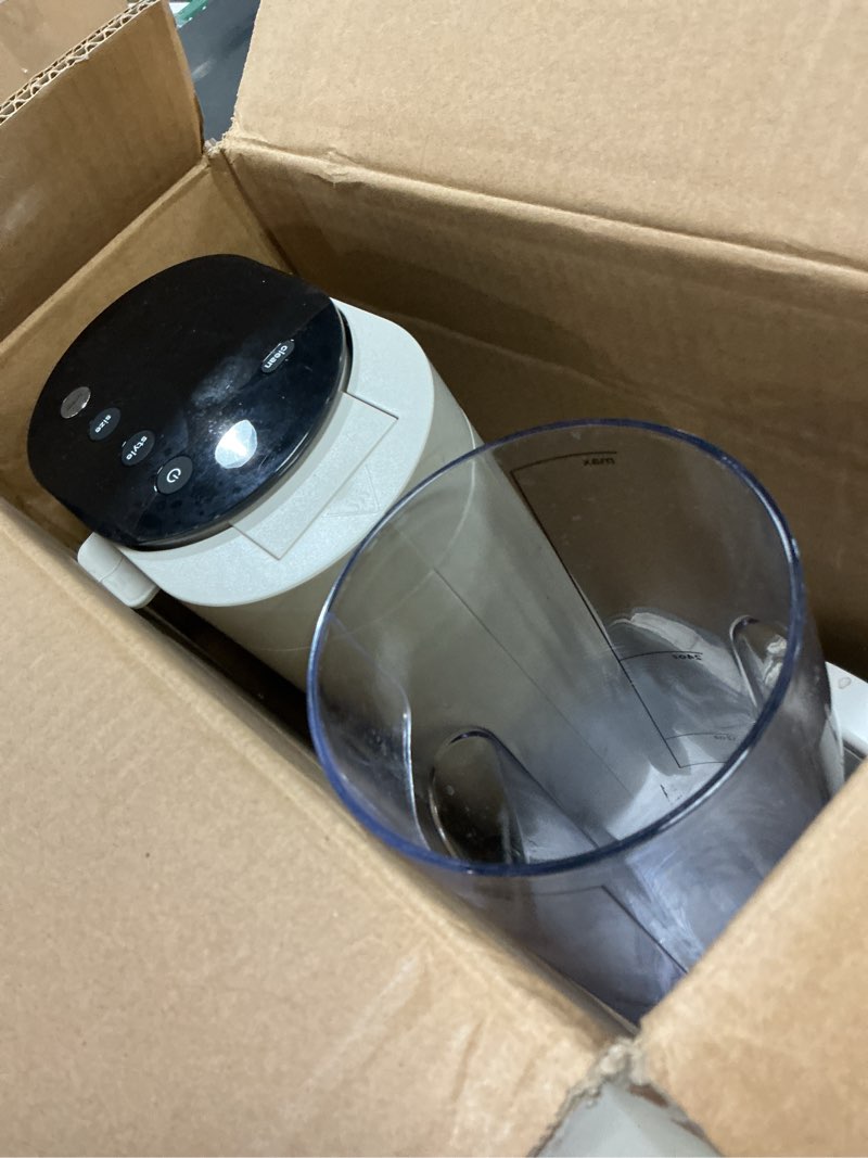 Condition photo showing As Is for Ninja Pod & Grounds Specialty Single-Serve Coffee Maker, K-Cup Pod Compatible, Brews Grounds, Compact Design, Built-In Milk Frother, 56-oz. Reservoir, 6-oz. Cup to 24-oz. Mug Sizes, Stone, PB051ST