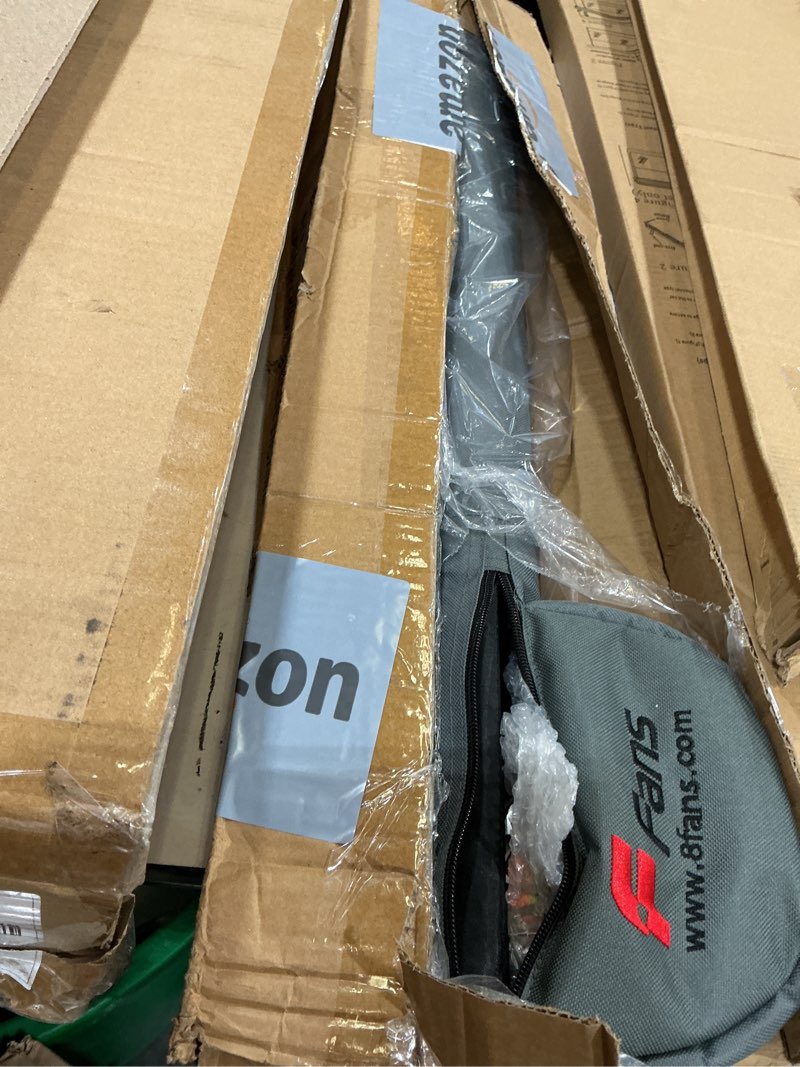 Condition photo showing New/Like New for 8 fans fly fishing rod and reel combos with 4-sections portable fly rod and cnc-machined aluminum alloy fly reel,fly fishing complete starter package 9ft 5/6wt