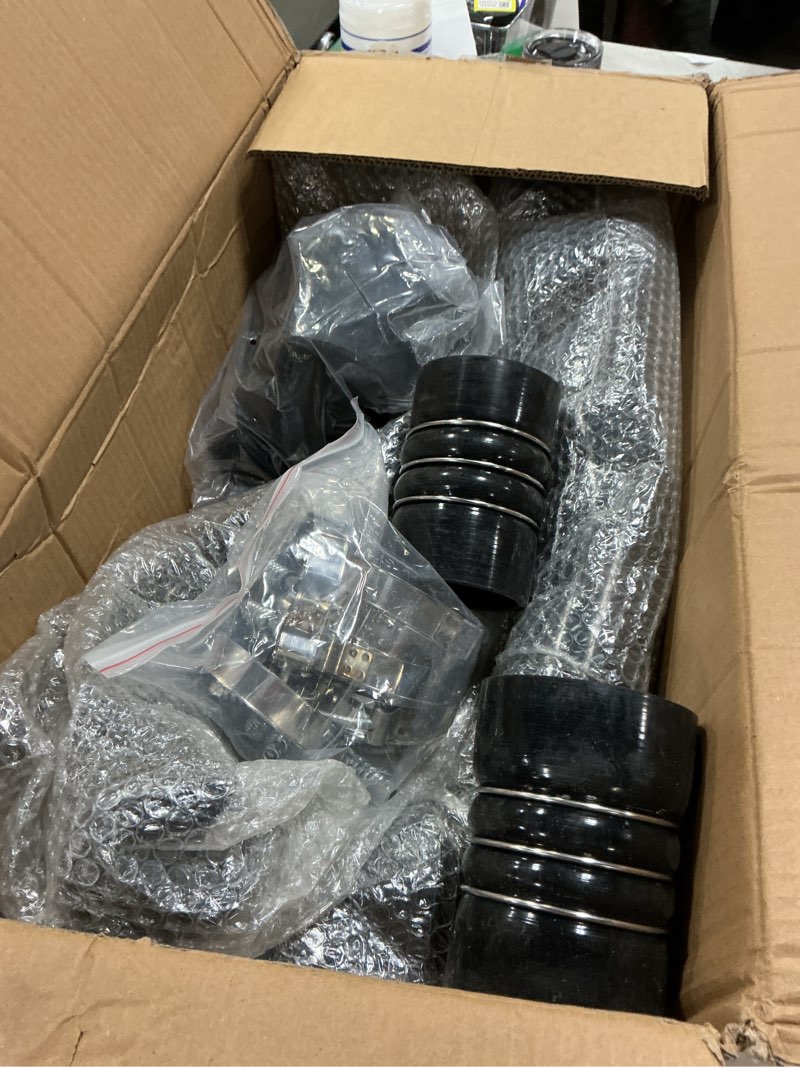 Condition photo showing New/Like New for Turbo Intercooler kit Pipe Boot for Ford F-Series F-250 F350 F450 F550 6.0L Tube 6.0L Powerstroke Diesel 2003-2007 (Black)