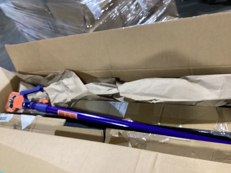 Condition photo showing As Is for 2pk adjustable telescopic support pole, 54-115 inch cabinet jack, heavy duty 3rd hand support system, 154lbs load-bearing for drywall lift, dust barrier, cargo bar 54"-115" 2pk