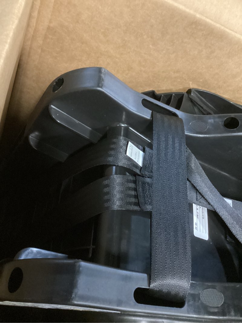 Condition photo showing As Is for Cosco Kids Finale DX 2-in-1 Booster Car Seat, Forward Facing Toddler Car Seat (40-65 lbs) and Belt Positioning High Back Booster (40-100 lbs), Dusk