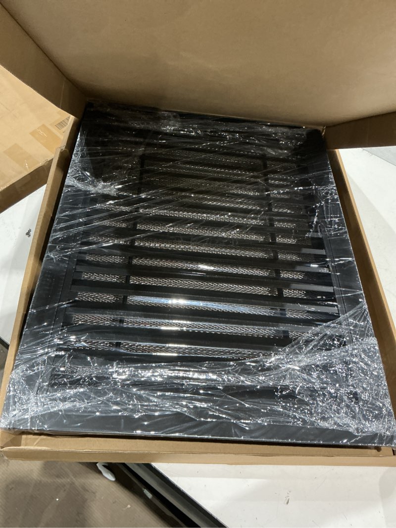Condition photo showing Good Condition for 18"x24" paintable gable vent - premium aluminum?filter screen for removable, ideal for gables, sheds, and attics - vent opening 16"x22" - boost ventilation and guard against moisture 16" x 22" vent opening