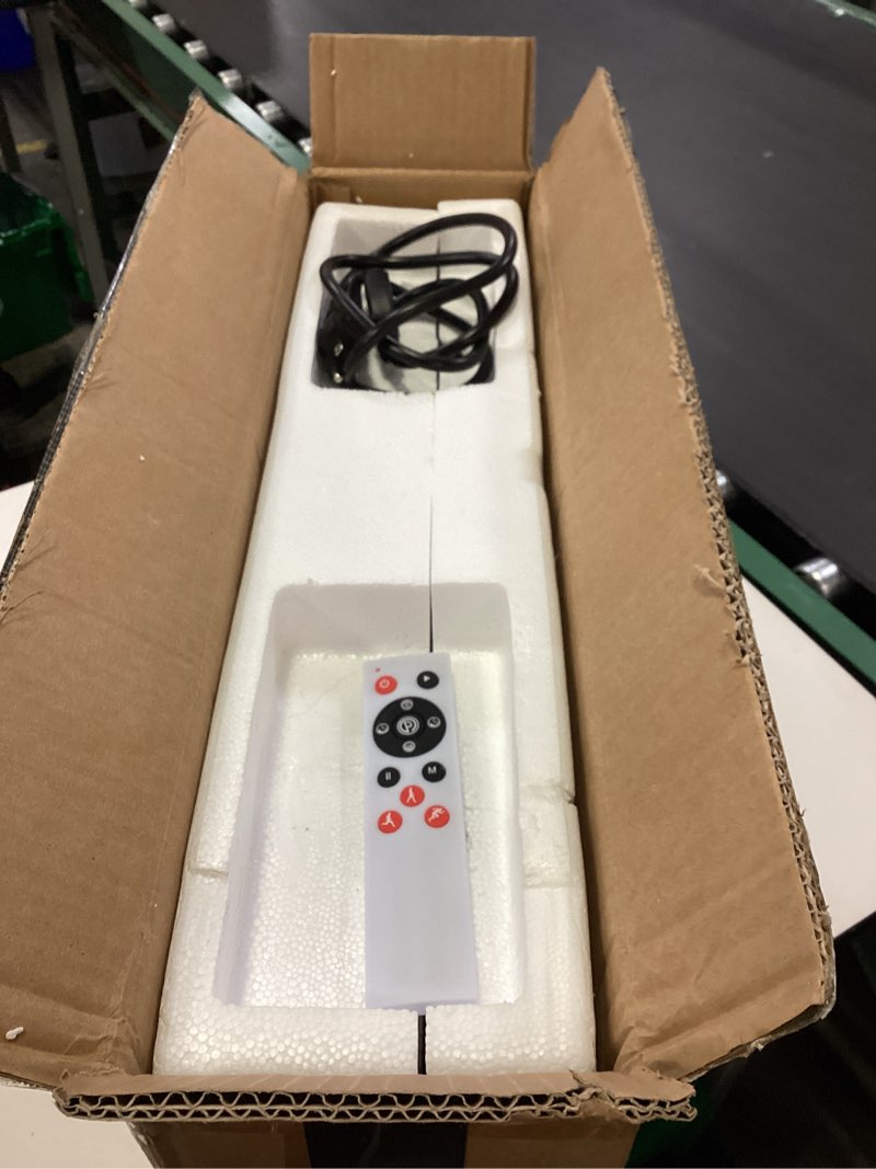 Condition photo showing As Is for Bigzzia Vibration Plate Exercise Machine for Weight Loss – 100-Speed Platform with Remote & Resistance Bands, 450 lbs Capacity – Quiet Full Body Workout for Lymphatic Drainage at Home black