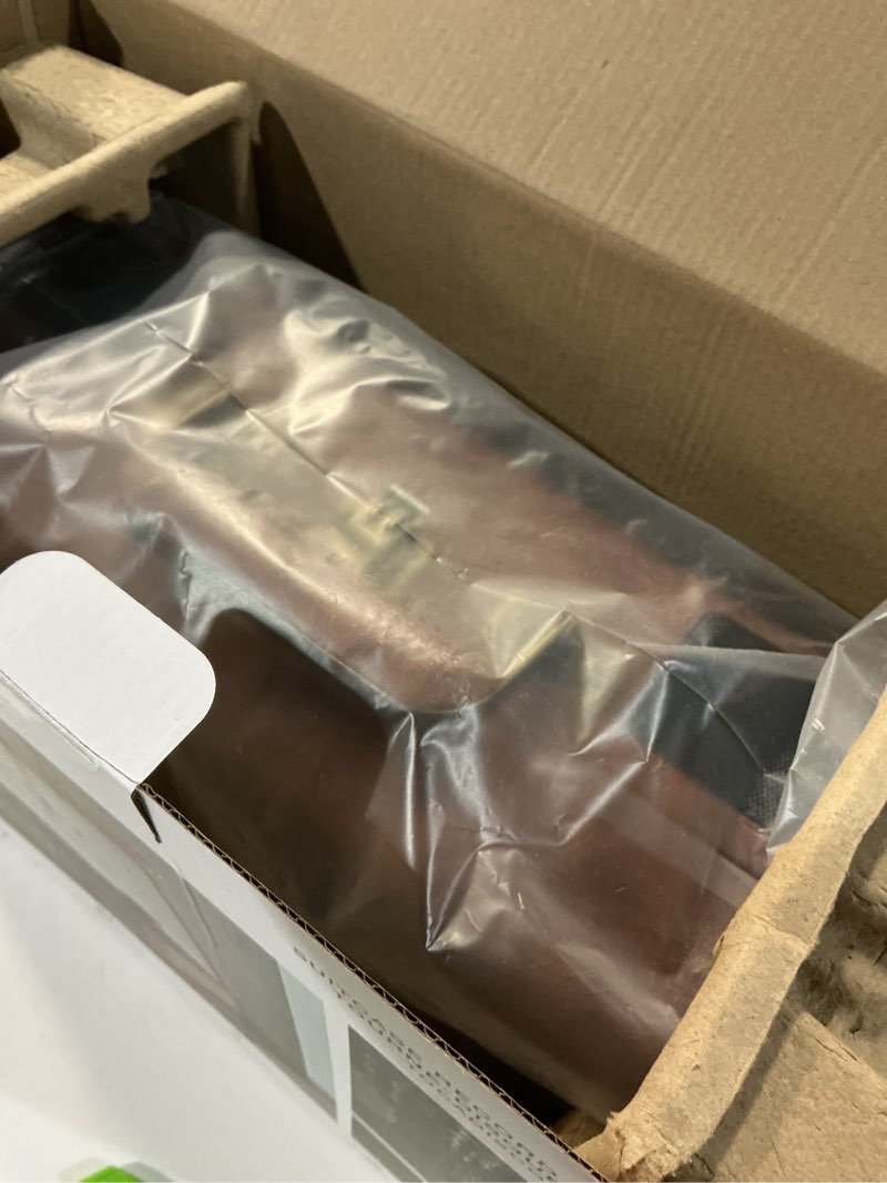 Condition photo showing New/Like New for Victrola Journey Bluetooth Portable Suitcase Record Player – with Built-in Speakers, 3 Speed Vinyl Record Player, RCA Out, Headphone Jack (Brown)