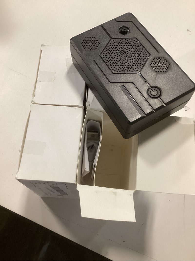 Condition photo showing As Is for 4Pack Ultrasonic Bat Repellent Outdoor for Attic,2025 Bat Deterrent Devices Ultrasonic Pest Repellent Indoor to Keep Bats Away from Porch,Batss Repelling Getting Rid of Bats Exclusion Device Indoor