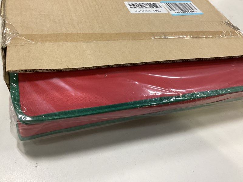 Condition photo showing New/Like New for Household Essentials 27 pc. Ornament Storage Box 27 Pocket