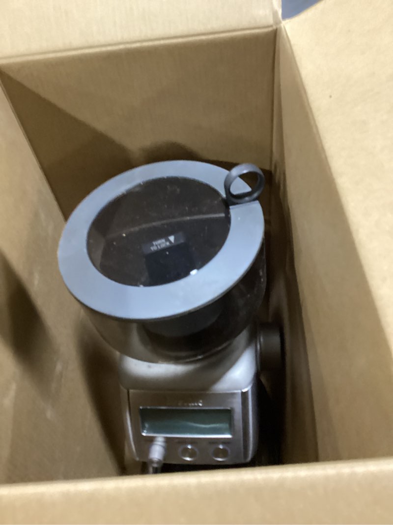 Condition photo showing Good Condition for Breville BCG820BSS Smart Grinder Pro for Coffee and Espresso, Brushed Stainless Steel Brushed Stainless Steel 18 oz Coffee Bean Capacity