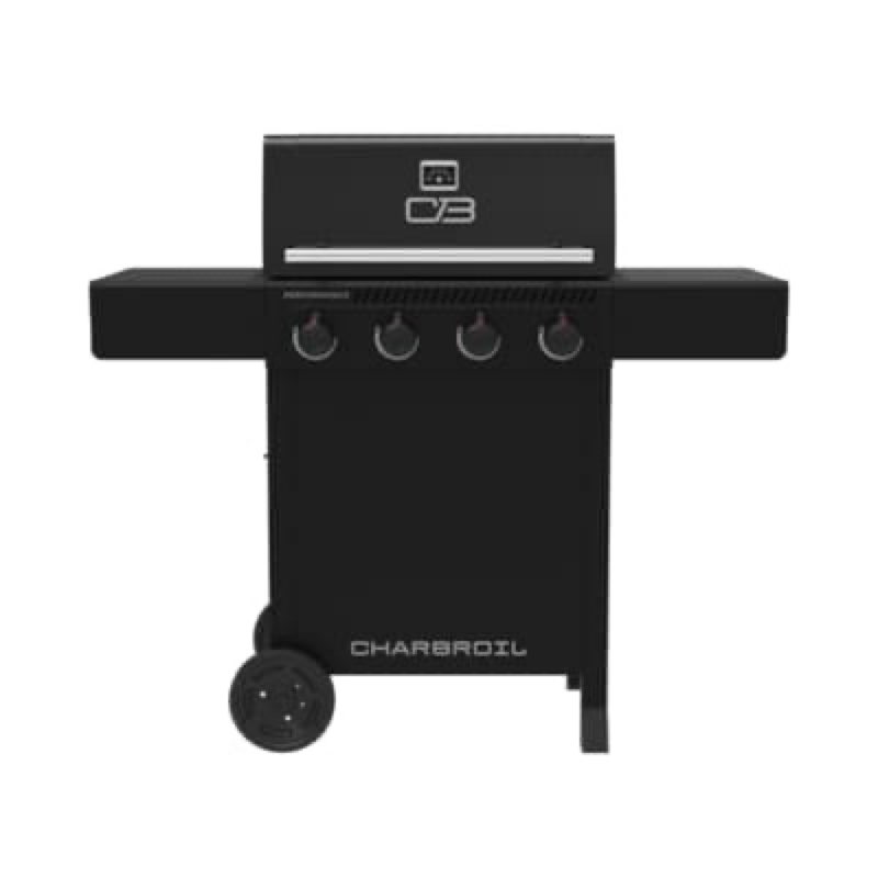 charbroil performance series black 4 -burner liquid propane gas grill