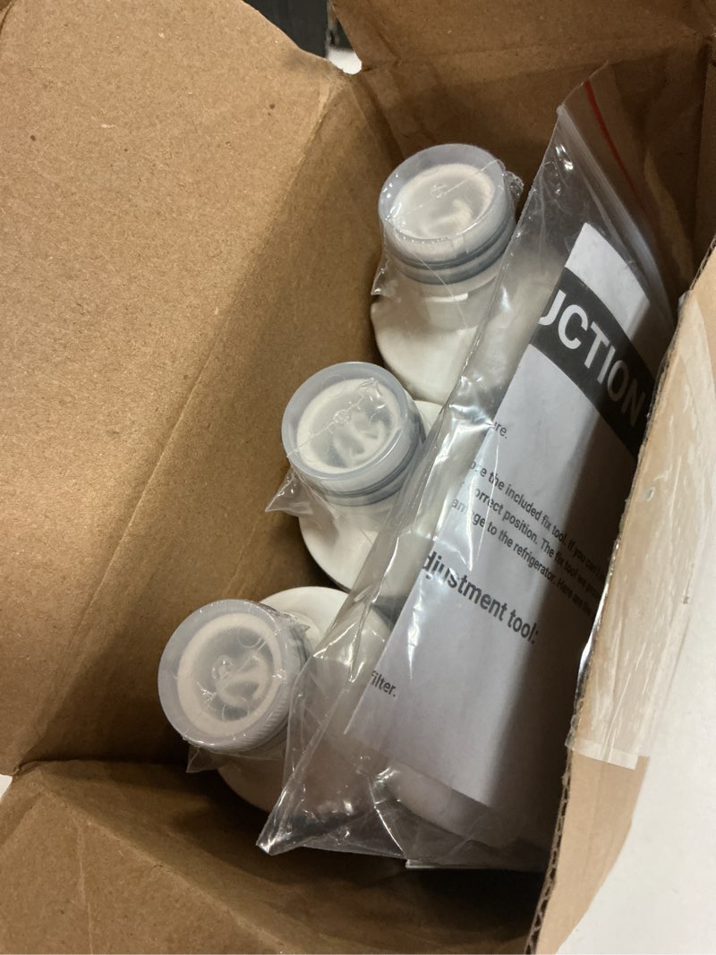Condition photo showing New/Like New for waterdrop adq747935 lt1000pc replacement for lg® lt1000p®/pc/pcs thinq® refrigerator water filter, lfxs26973s, lmxs28626s, lmws27626s, lfxs28596s, adq74793501 and lt120f® air filter, 3 combo 3 count (pack of 1) water filter with air filter