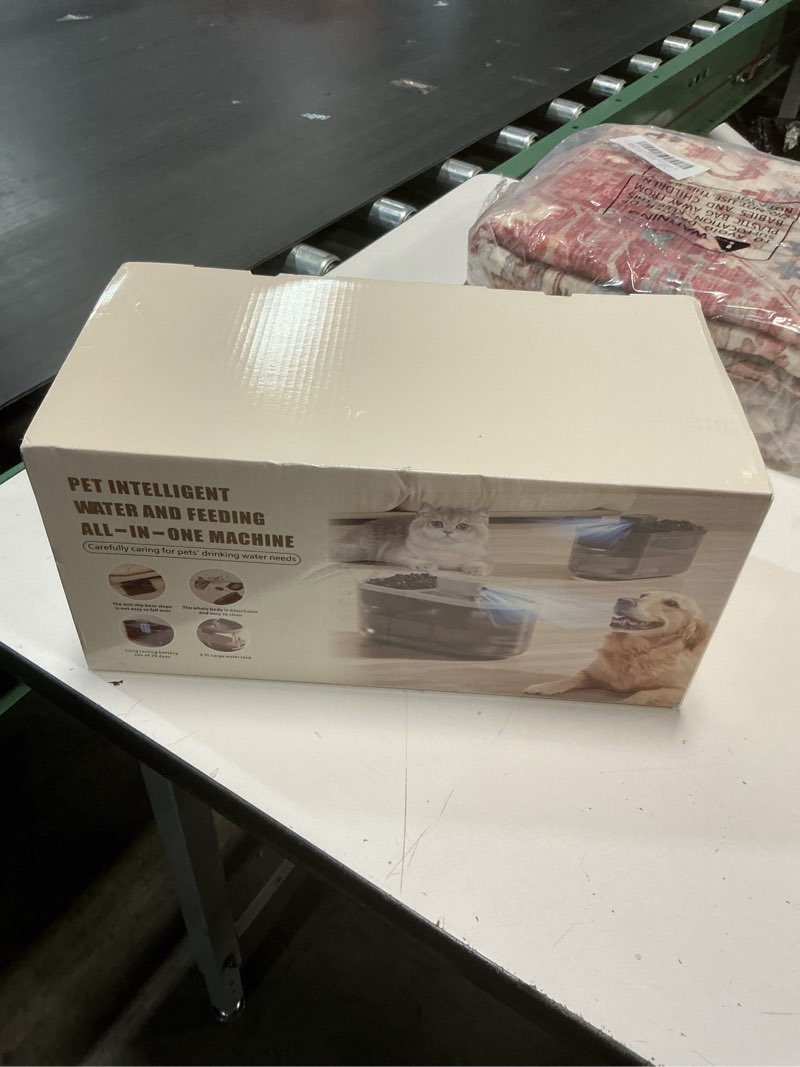 Condition photo showing New/Like New for Smart 4.5L Pet Water Fountain: Automatic Dispenser with Quiet Pump for Dogs & Cats (Black)