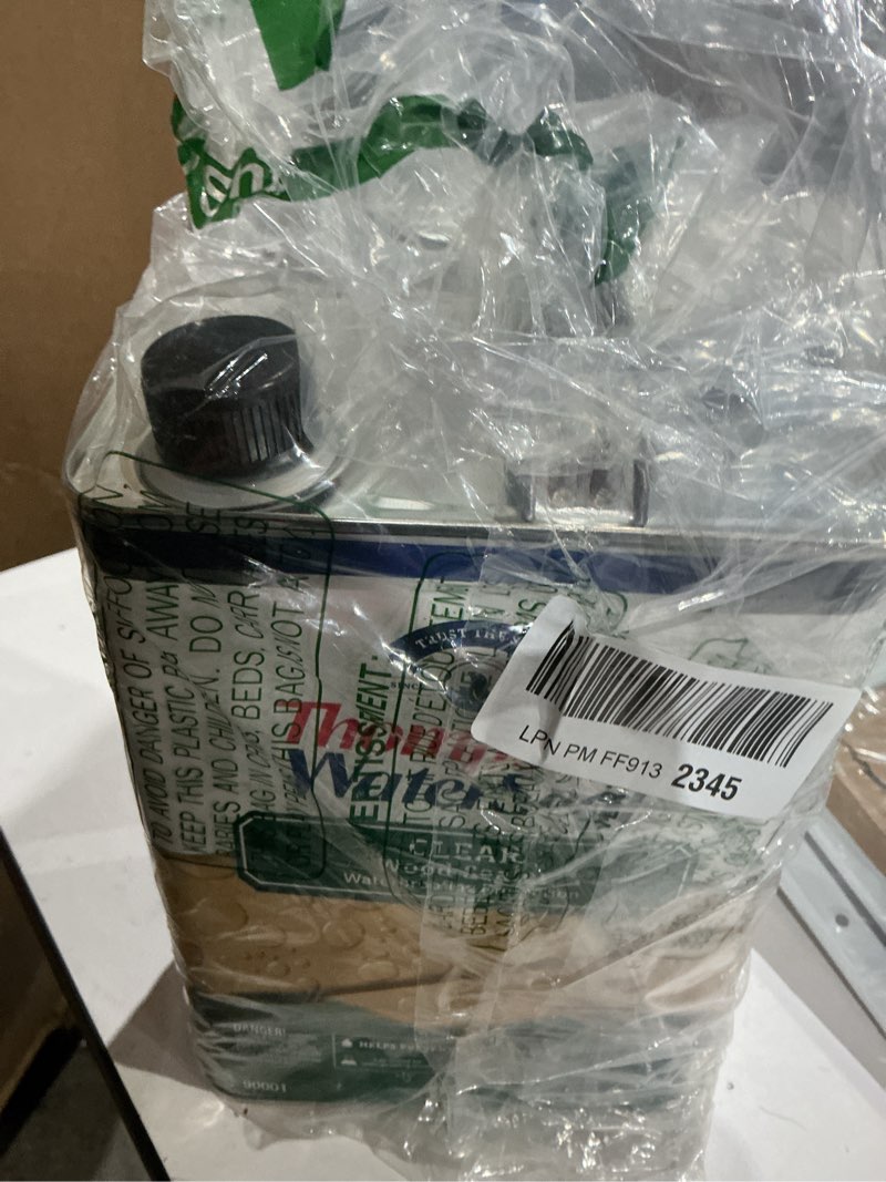 Condition photo showing Good Condition for thompson's waterseal clear wood sealer, clear, 1 gallon