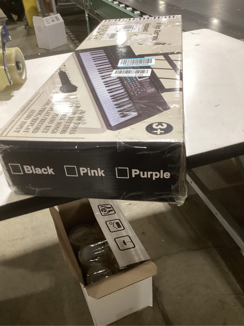 Condition photo showing New/Like New for Piano Keyboard, 61 Key Upgrade Kids Pianos Music Toy with Light-up Keys & Pro Teaching Modes, Dual S