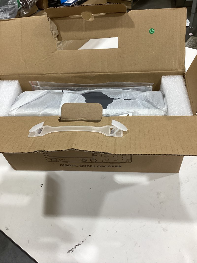 Condition photo showing New/Like New for HANMATEK DOS1104 Digital Oscilloscope with 4 Channels and Screen 7 inch / 18 cm, TFT-LCD Display, Portable Professional Oscilloscope Kit with 1GS/s Sampling Rate
