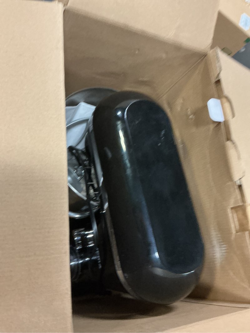 Condition photo showing As Is for Aucma Stand Mixer, 900W 8QT Large Kitchen Mixer, Kitchen Electric Mixers with Dough Hook, Wire Whip & Beater (Black, 8QT) 8QT Black