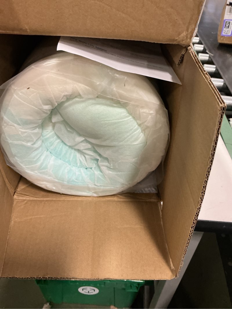 Condition photo showing New/Like New for Sweetcrispy Mattress Topper Twin,4 Inch Thick Memory Foam Gel Infused Cooling Toppers Pad for Twin Size Bed, Sleeper Sofa, RV, Camper, CertiPUR US Certified, Ventilated and Breathable, Blue Twin 4 Inches