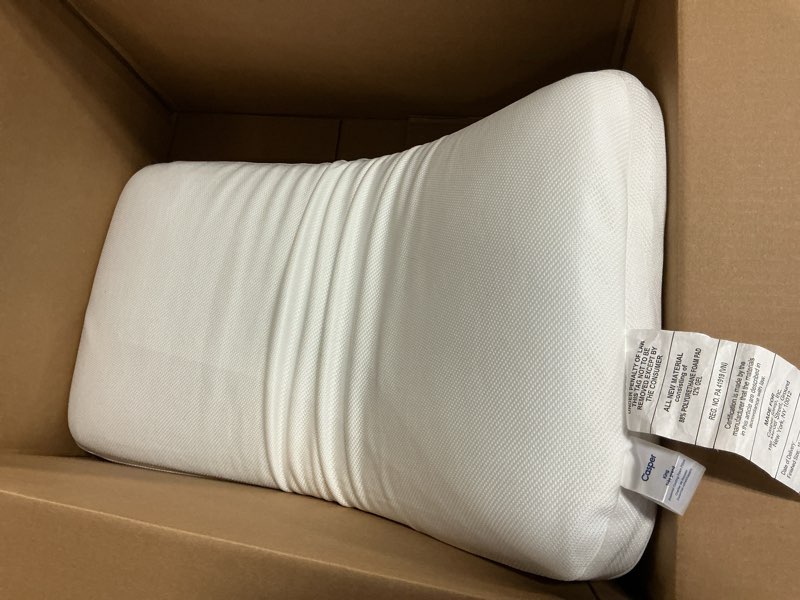 Condition photo showing Good Condition for casper sleep foam pillow, king , white standard single pack