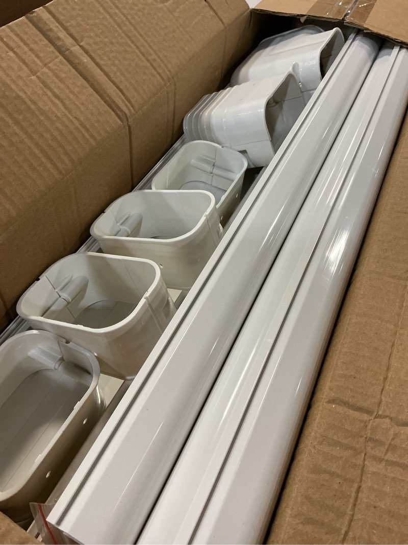 Condition photo showing Good Condition for 4" 14Ft Mini Split Line Set Cover, Line Cover Kit for Mini Split and Central Air Conditioner 14 Feet