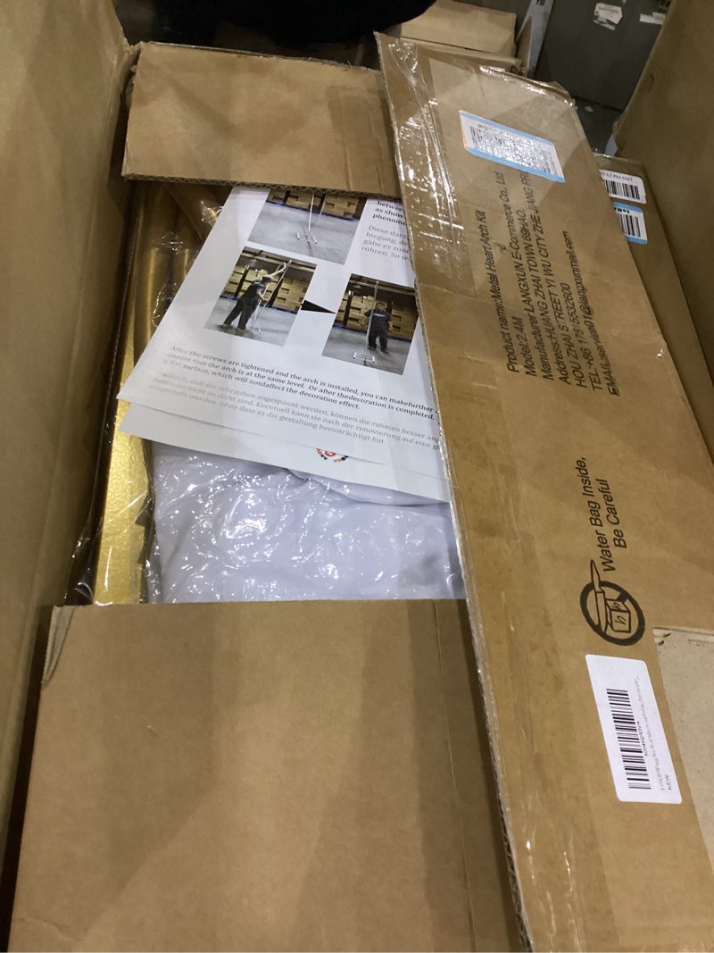 Metal heart arch kit