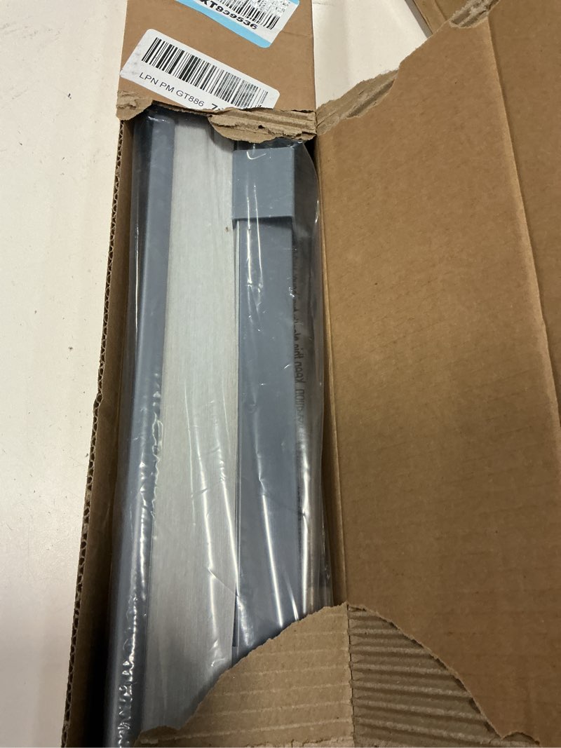 Condition photo showing Good Condition for lazblinds cordless cellular shades, no tools no drill blackout honeycomb shades pleated blinds for windows, 30.5'' w x 48'' h, dark grey blackout-dark grey 30 1/2'' w x 48'' h