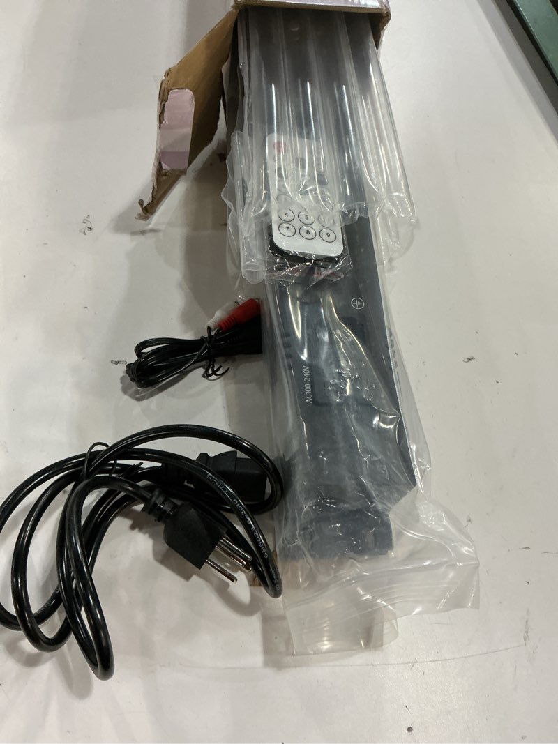 Condition photo showing As Is for Generic Audio Spectrum Analyzer, 1.5U VU Meter, LED Spectrum Analyzer Home Audio Music Spectrum Display Meter, Music Level Indicator Light, Voice or Remote Control, Melody Rhythm Ambient Lamp