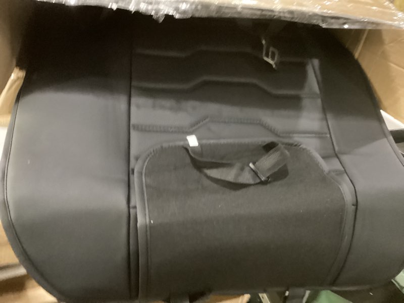 Condition photo showing Good Condition for Fit Taos Car Seat Covers for VW Volkswagen Taos 2022-2024 2025 -Full Set Premium Leather, Waterproof? Breathable?All-Weather Seat Cushion Protecto & Airbag Compatible, 5-Seats Black Black#01 Full Set Seat Covers