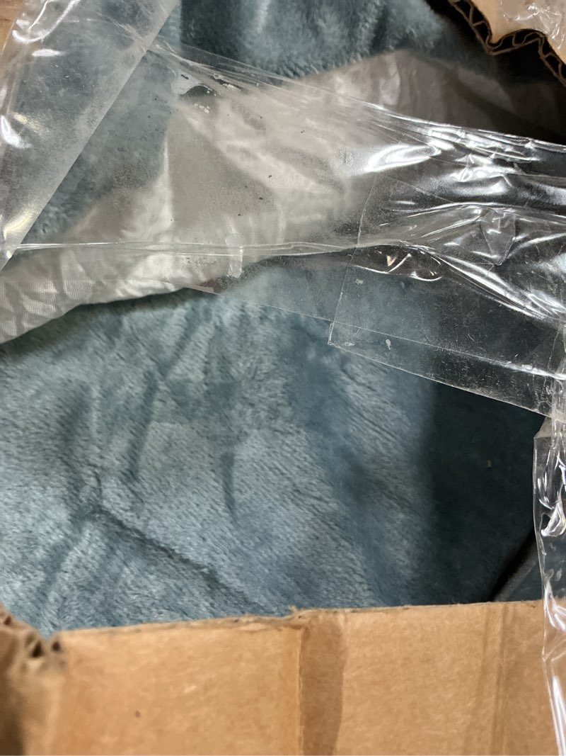 Condition photo showing Good Condition for kingfun 4pcs orthopedic bed wedge pillow set for headboard, post surgery memory foam support pillows for back, neck and leg pain relief, adjustable triangle pillow - acid reflux, anti snoring & gerd navy 4 piece set