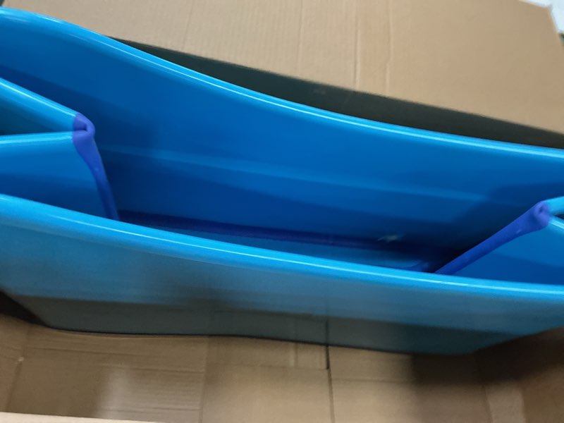 Condition photo showing Good Condition for Large Foldable Bathtub for Toddler Collapsible Baby Bathtub Portable Bath tub Lightweight for Children Twins Petite Adult