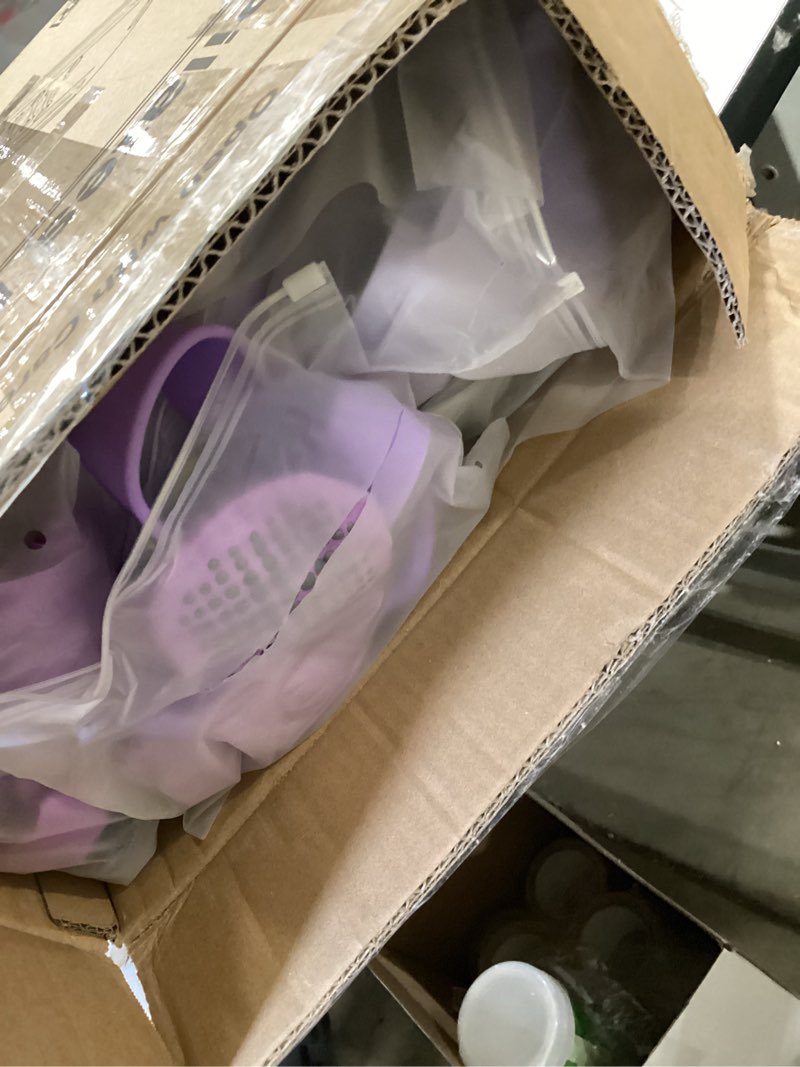 Condition photo showing Good Condition for Pilates Board, Foldable Pilates Reformer Set for Home Workout with Timer, Multifunctional Portable Reformer Pilates Machine at Home Pilates Equipment A-Purple