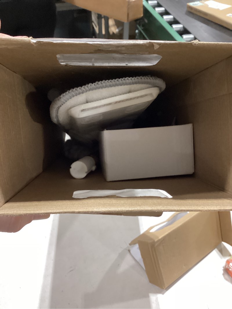 Condition photo showing As Is for Quick Shine Ultimate Gold Clean + Polish Mop Kit | All-in-One 10 Pc Kit w/Interchangeable Attachments | Floor Polish Included | No Batteries Needed | Pro Cleaning for Hardwood Floors | 2-in-1 Mop 10 Pc. Kit