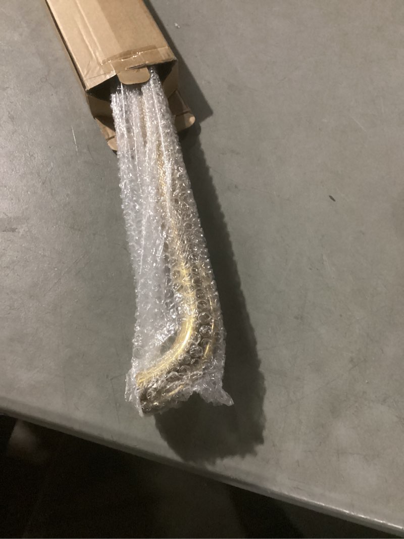 Condition photo showing New/Like New for 20 inch anti slip shower grab gold, munzong bathroom grab bar, knurled bathroom balance bar,safety hand rail support handicap elderly injury senior assist bath handle 20 inch gold