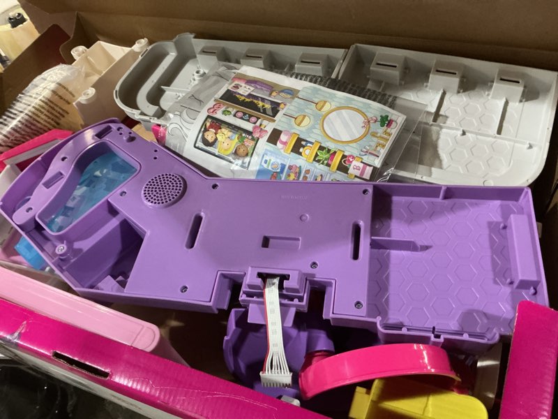 Condition photo showing Good Condition for Fisher-Price Little People Toddler Toy Barbie DreamHouse Playset with Music Lights & Figures for Pretend Play Kids Ages 18+ Months