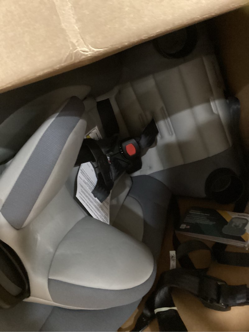 Condition photo showing Good Condition for Safety 1st Ellaris 3-in-1 Convertible Car Seat, Slim Fit Design, Rear & Forward-Facing, 5-Position Headrest, 3-Across Fit, Travel-Friendly with Machine-Washable Seat Pad, London Blue