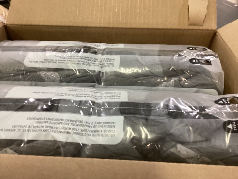 Condition photo showing New/Like New for Depend Real Fit Adult Diapers, Incontinence Underwear for Men, Disposable, Maximum Absorbency, Small/Medium, Grey, 56 Count (2 Packs of 28), Packaging May Vary Gray Small/Medium 56