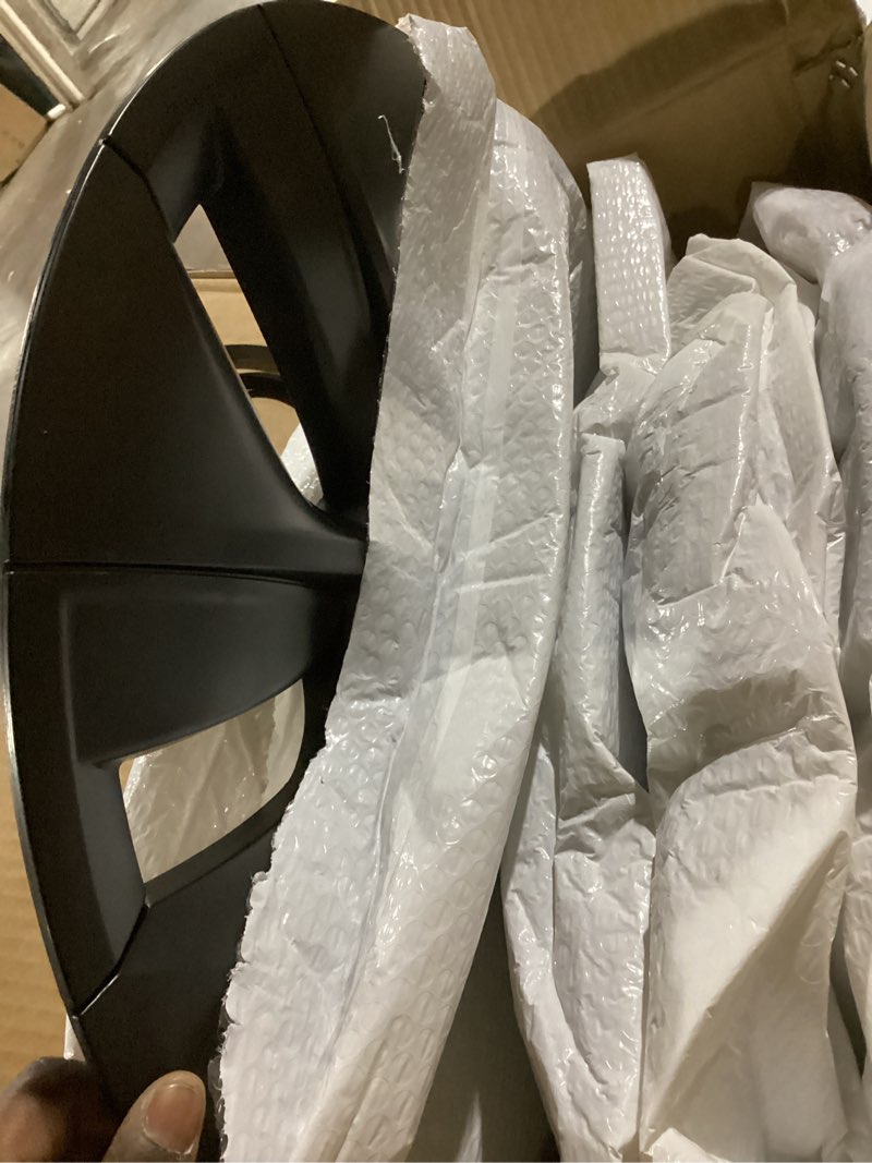 Condition photo showing Good Condition for KAVANIC 4Pcs Wheel Covers fits for Tesla Model Y 19Inch 2020-2024 Matte Black Rim Protector Support Logo Range Improvement OEM Style for Model Y Hubcaps for 19" Gemini Wheels (RWD/AWD) OEM Style Matt Black