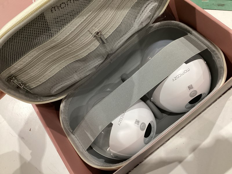 Condition photo showing Good Condition for momcozy m5 smart app controlled wearable breast pump, hands-free wireless electric pump, 3 modes 9 suction levels, bpa-free, portable lightweight, 24mm flange, 2-pack quill gray m5-g2