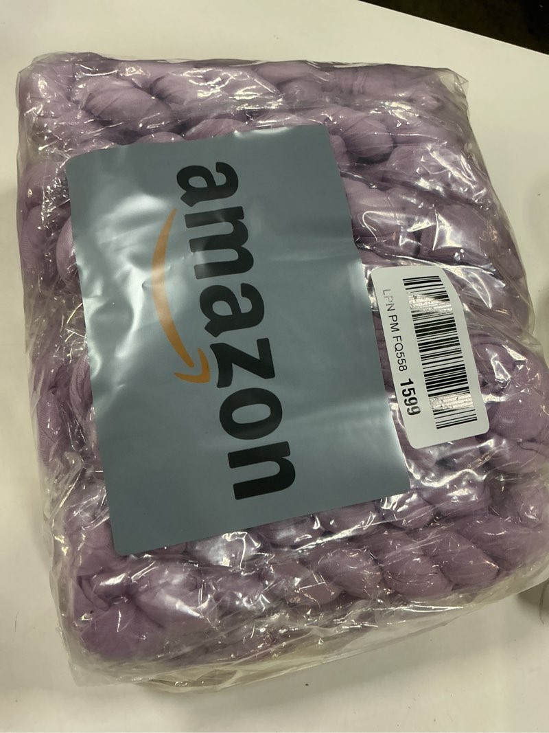 Condition photo showing Good Condition for 20 Packs Cheesecloth Table Runner 10FT Long Boho Gauze Fabric Table Runner Vintage Rustic Sheer Runners for Wedding Party Bridal Baby Shower Table Decorations (Lilac ) Lilac 20 Packs