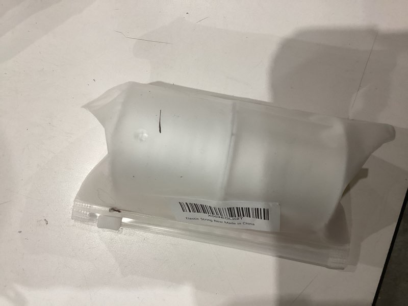 Condition photo showing New/Like New for 2 Rolls Elastic String for Bracelets, 0.8mm Stretchy Bracelet String, Wear-Resistant Bead String, Crystal Elastic String for DIY Bracelet, Necklace and Jewelry Making (White, 0.8mm 4pack) White 0.8mm 4pack