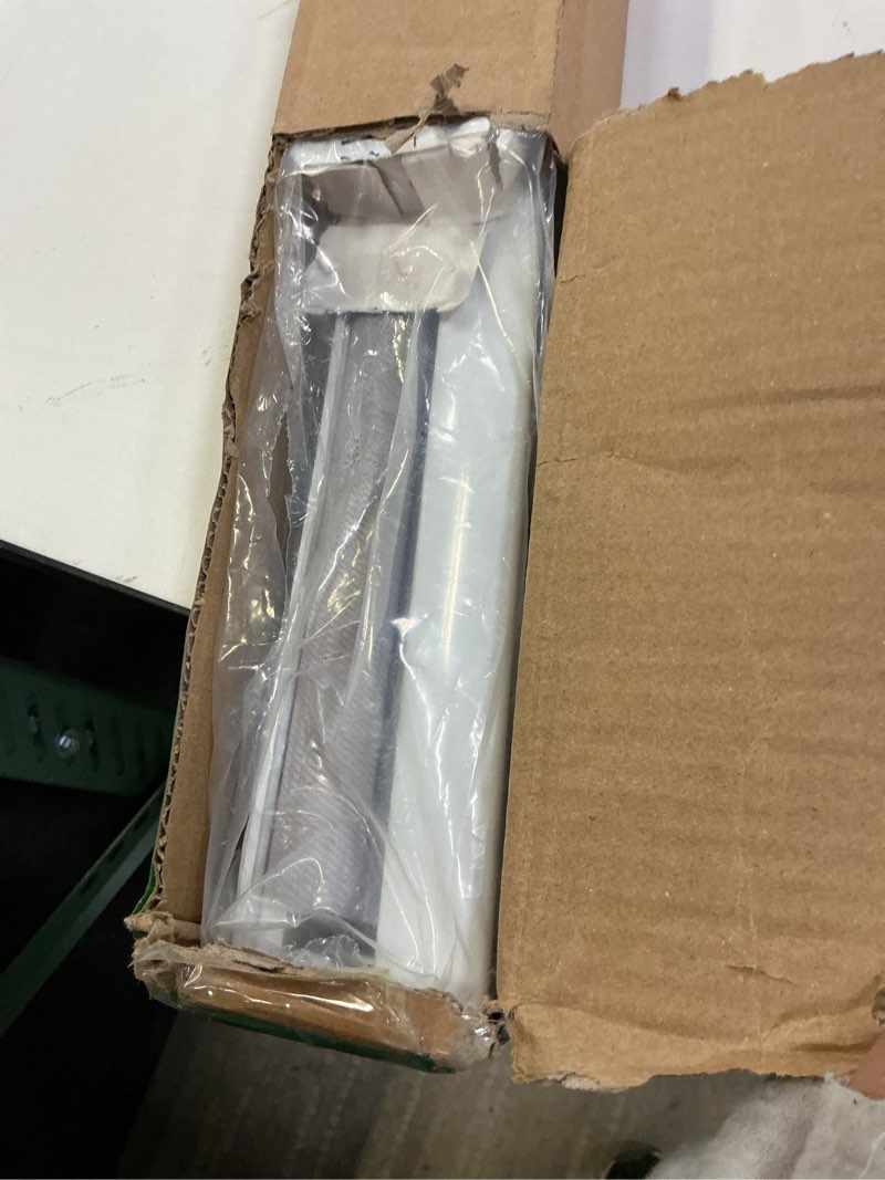 Condition photo showing New/Like New for LazBlinds No Drill Cordless Zebra Blinds for Indoor Windows, Dual Layer Light Control Roller Shades for Day and Night, Light Filtering Sheer Shades for Home, 20" W x 48" H, Stone Grey Stone Grey 20" W x 48" H