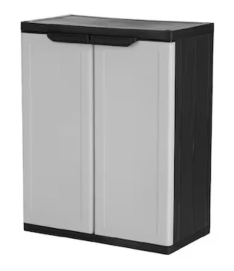 Project Source Premium One 26.9-in W x 34-in H x 15.75-in D Freestanding or wall-mounted Plastic