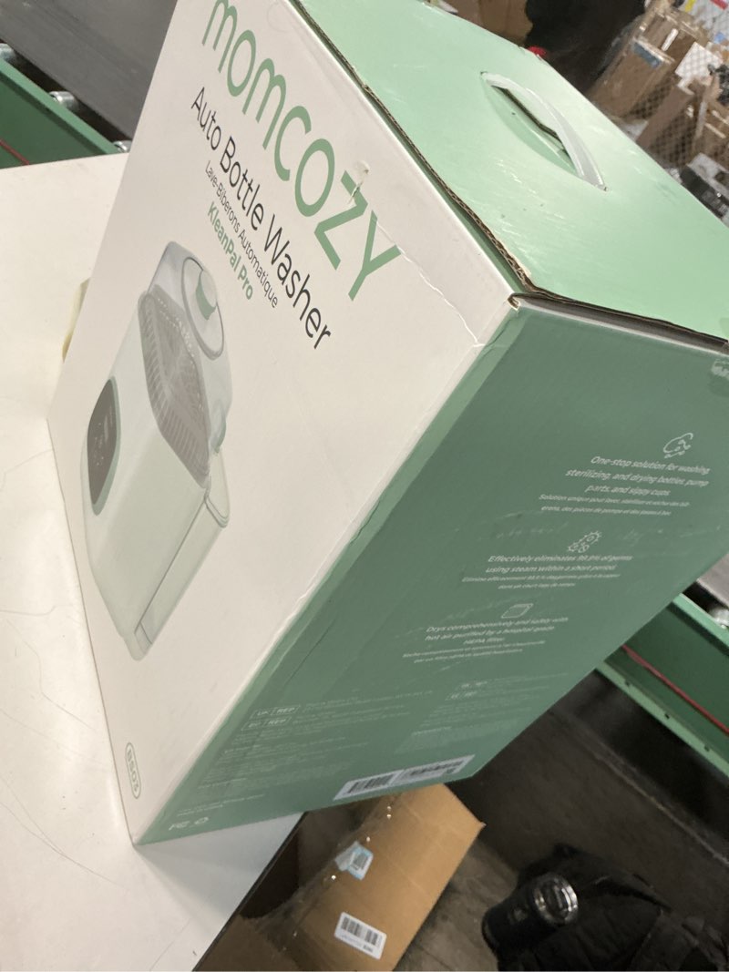 Condition photo showing New/Like New for Momcozy KleanPal Pro Baby Bottle Washer, Sterilizer & Dryer - All-in-One Cleaning Machine for Bottles, Pump Parts & Baby Essentials - Time-Saving & Effortless Care White