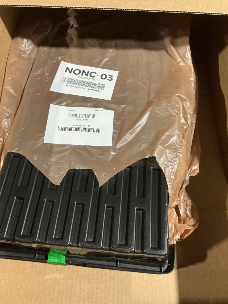 Condition photo showing As Is for Bootstrap Farmer Reusable Seed Starting Trays - Extra Strength No Holes Nursery Trays, 5-Pack, for Propagation, Seed Starter, Plant Germination, Seedling Flat, Fodder Black 5