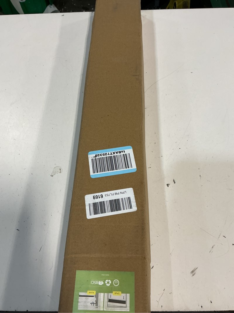 Condition photo showing New/Like New for no drill motorized blinds with remote, blackout automatic blinds with solar panel, cordless smart electric roller shades for windows, white, 31½ x 72 white 31½"wx72"h