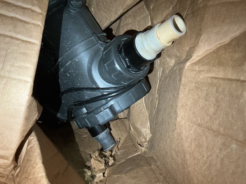 Condition photo showing As Is for for pentair sta-rite 5p2r max-e-glas/dura-glas pool pump wet end assembly, inground pool & spa pump, clamp band, strainer basket, clear lid & o-rings 5p2r pump kit