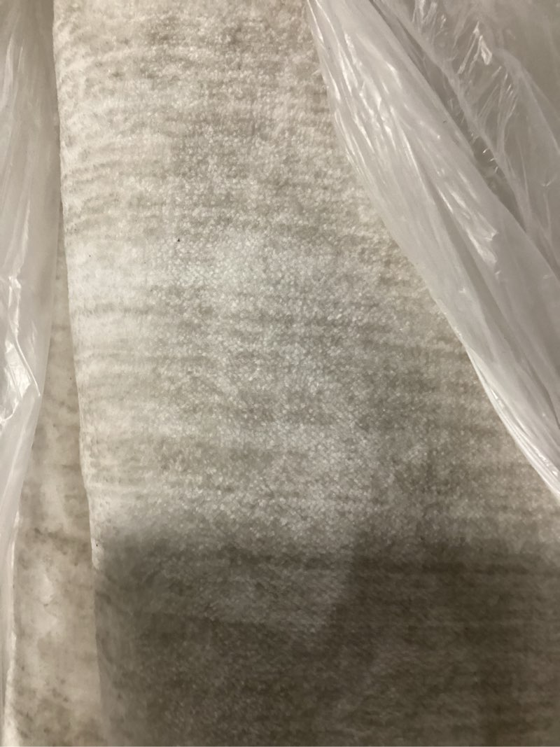Condition photo showing As Is for valenrug washable rugs 7x9 - stain resistant 7x9 area rugs for living room, non slip backing printed rugs for bedroom, folable machine washable area rug (7'x9', beige) 01-beige 7' x 9' (rectangular)