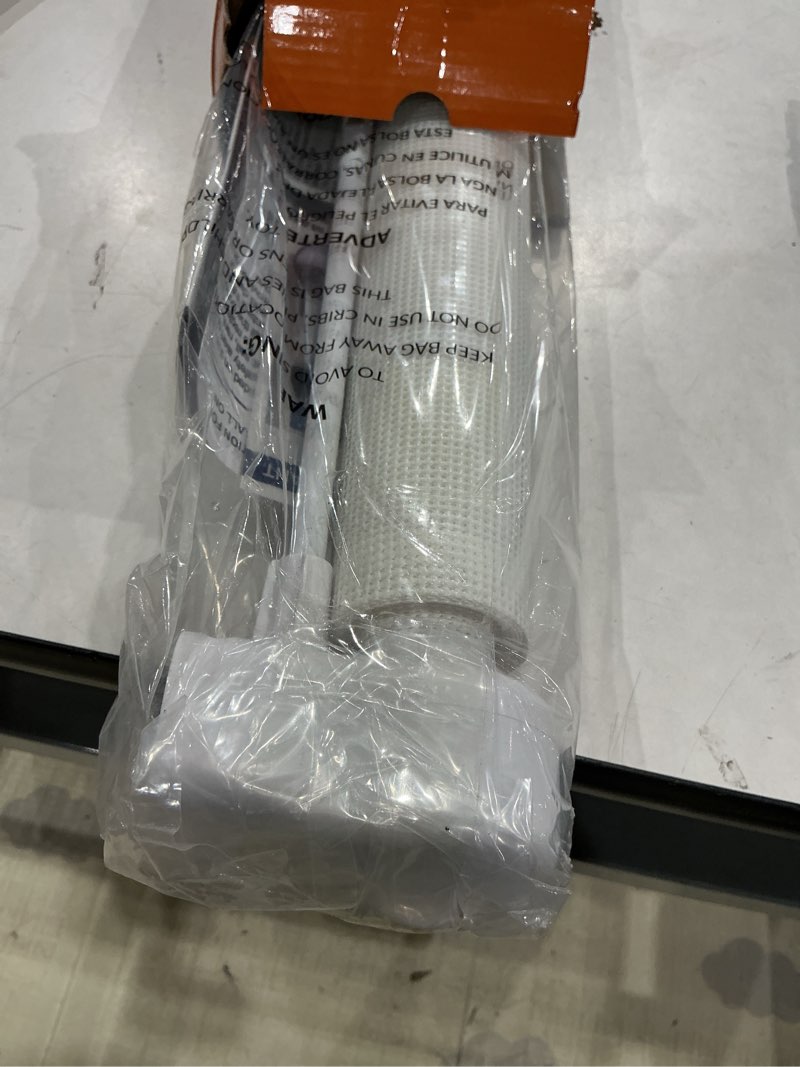 Condition photo showing Good Condition for 71 inch retractable baby gates, ezigo extra wide baby gate for large opening extra long mesh gate for kids or pet dog gate child safety gate for stairs hallways doorway indoor outdoor, white white 34'' x 71''