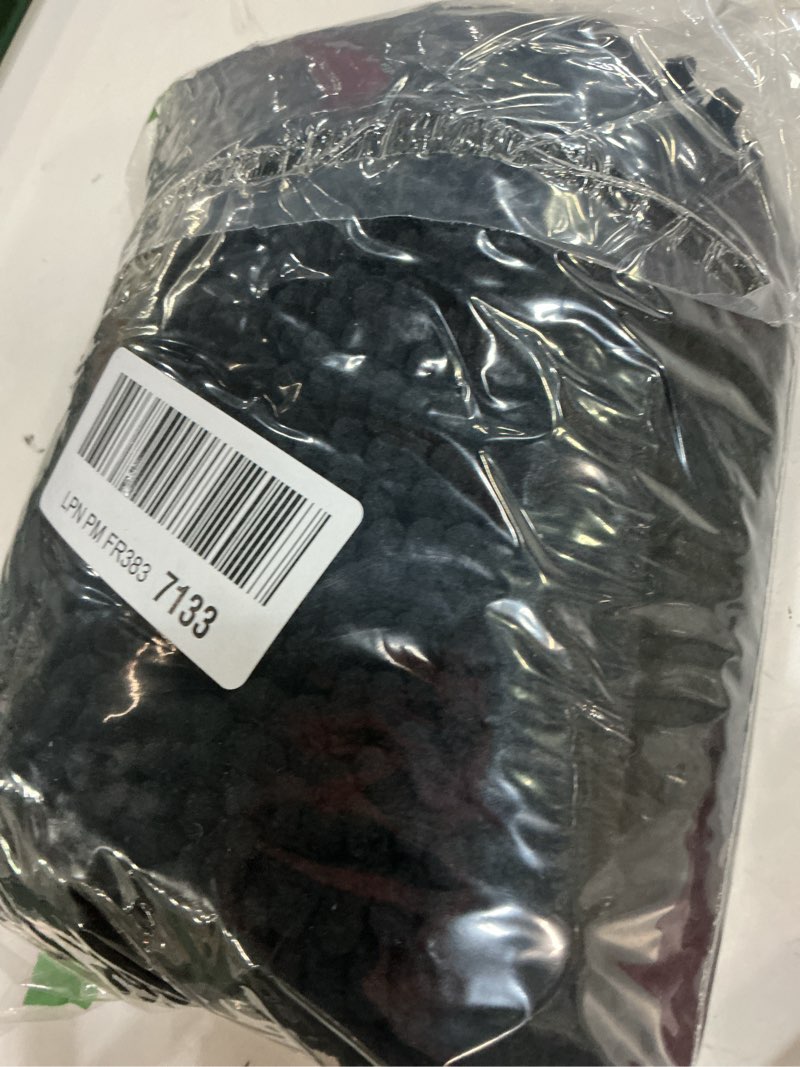 Condition photo showing Good Condition for smiry dog door mat for muddy paws, absorbent dirt trapper non slip quick dry washable chenille mat for mud dogs, entry rug for indoor and outdoor (24x16 inches, black and white) 24.0"l x 16.0"w x 1.0"th black and white