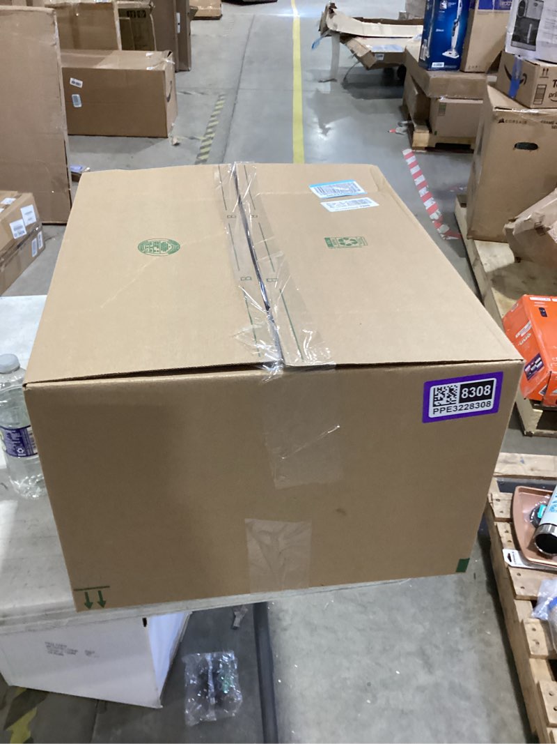 Condition photo showing New/Like New for Copco Under-Sink Pantry and Cabinet Organizer, 18-Inch, Revolving Storage Solution, White and Gray